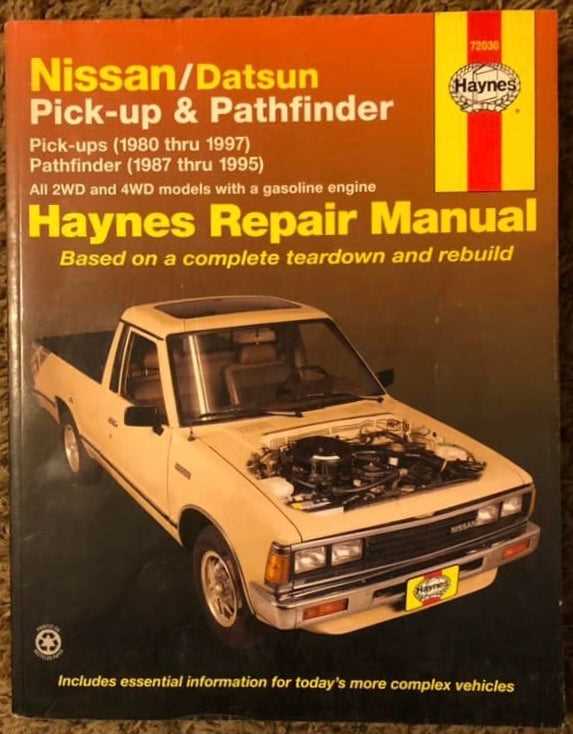 1995 nissan pickup repair manual