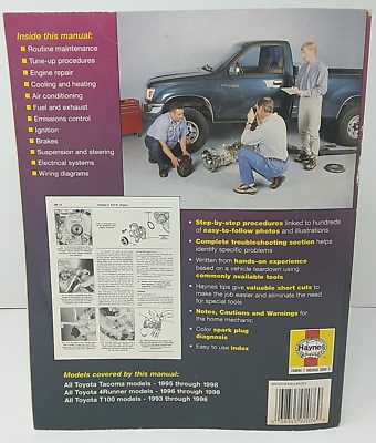 1995 toyota t100 repair manual