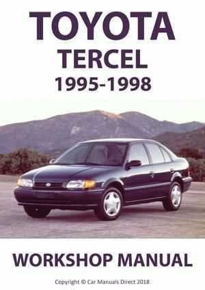 1995 toyota tercel repair manual