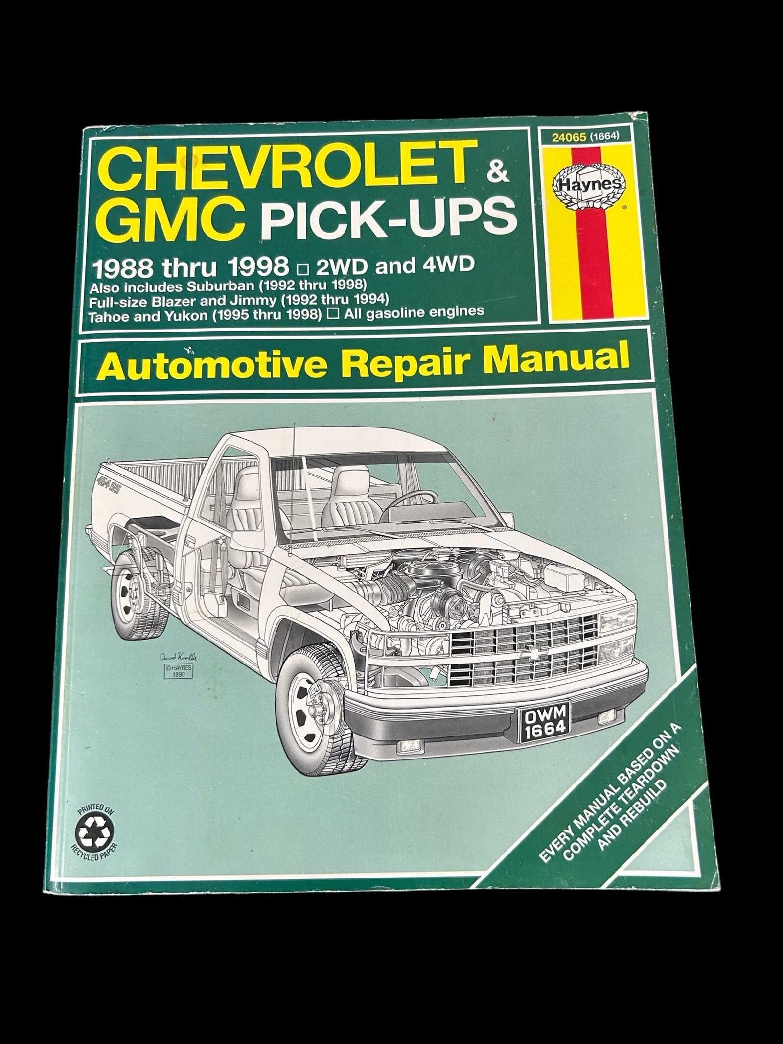 1995 chevy tahoe repair manual