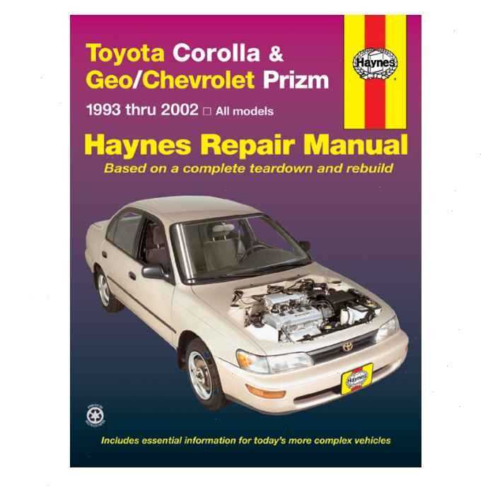 1995 geo prizm repair manual