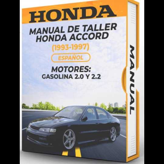 1995 honda accord repair manual