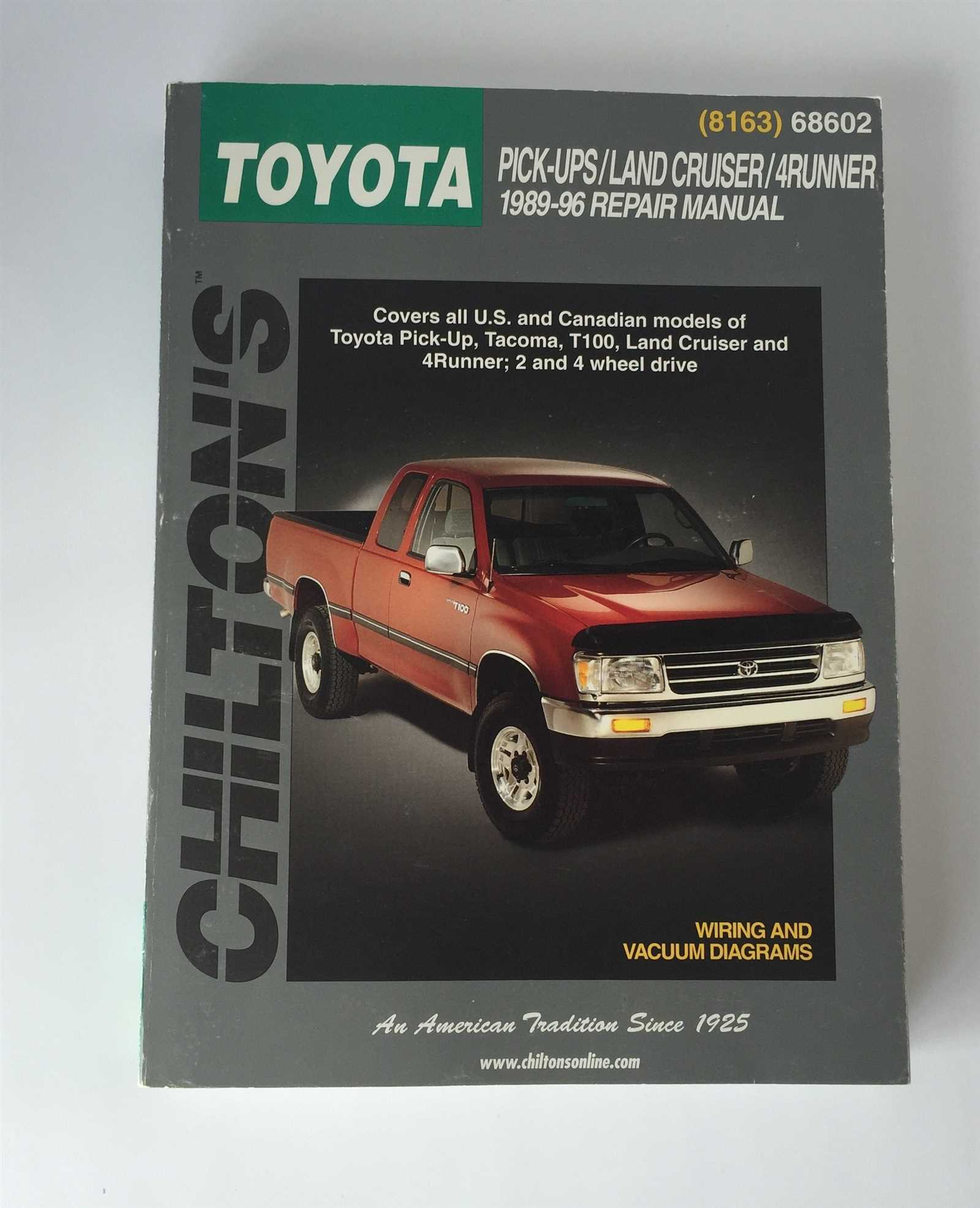 1995 toyota t100 repair manual