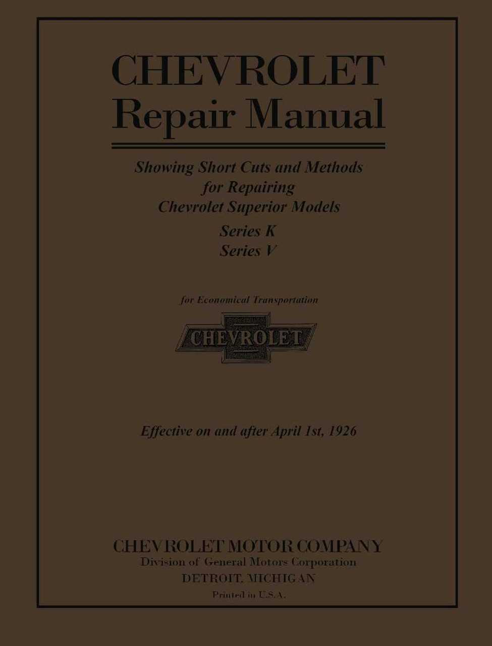 1996 chevy cavalier repair manual