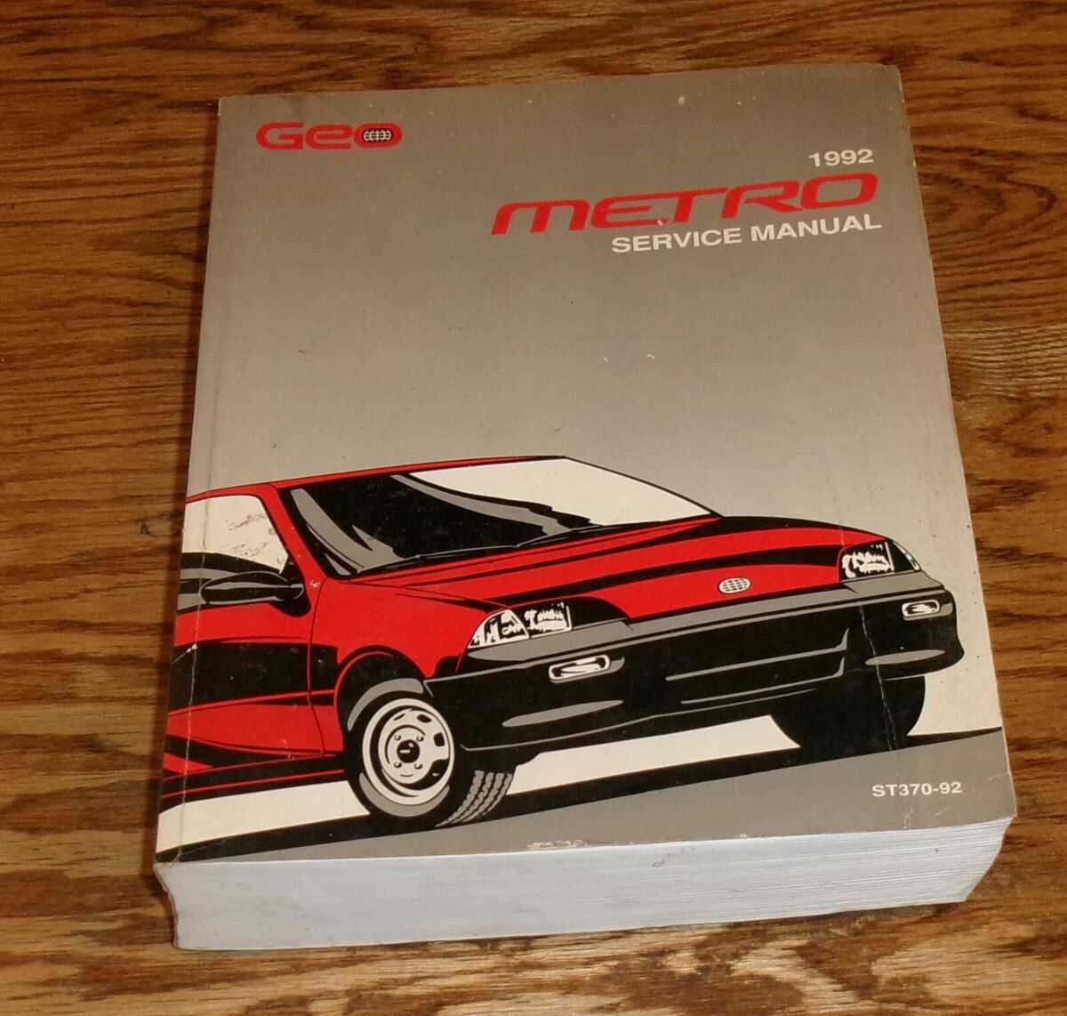 1996 geo metro repair manual