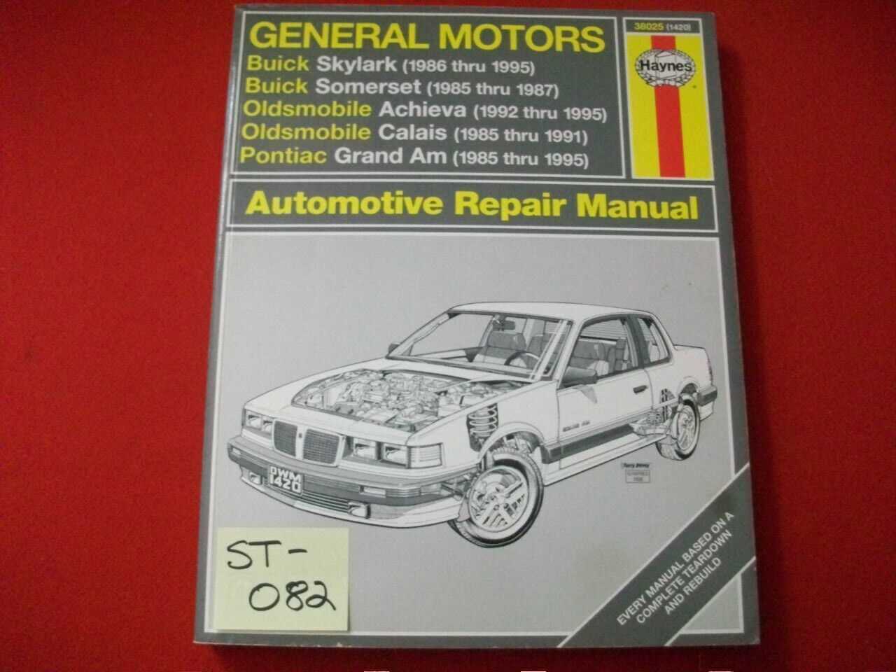 1996 pontiac grand am repair manual