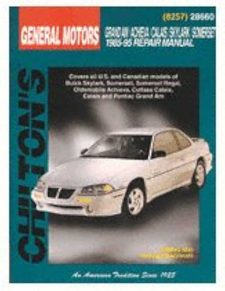 1996 pontiac grand am repair manual