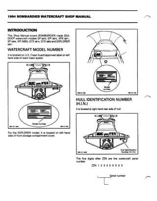 1996 seadoo xp repair manual