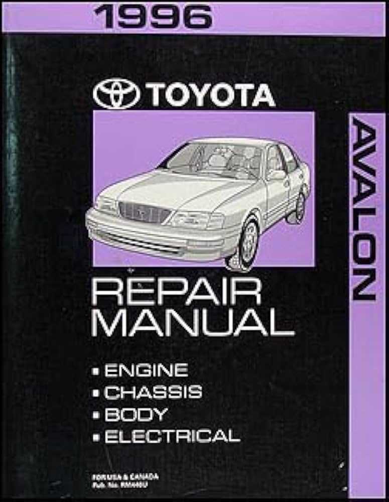 1996 toyota avalon repair manual