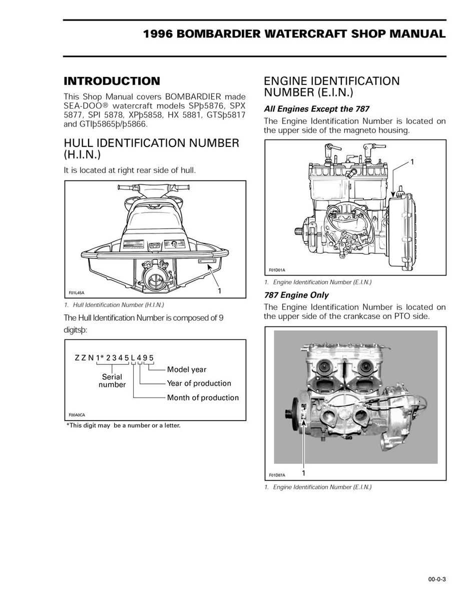 1996 seadoo xp repair manual