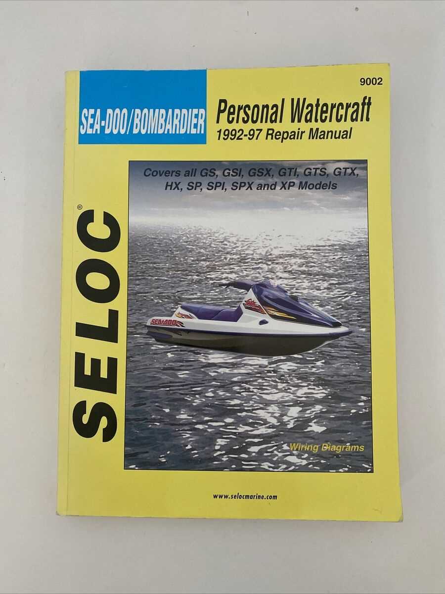 1997 seadoo gtx repair manual