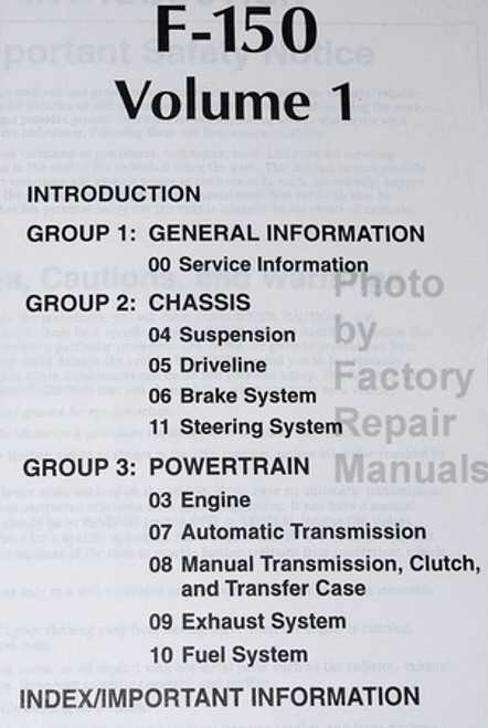 1997 ford f150 repair manual