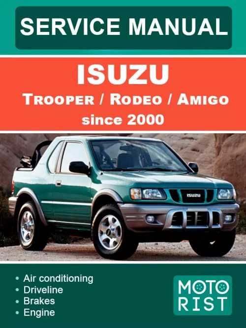 1997 isuzu rodeo repair manual