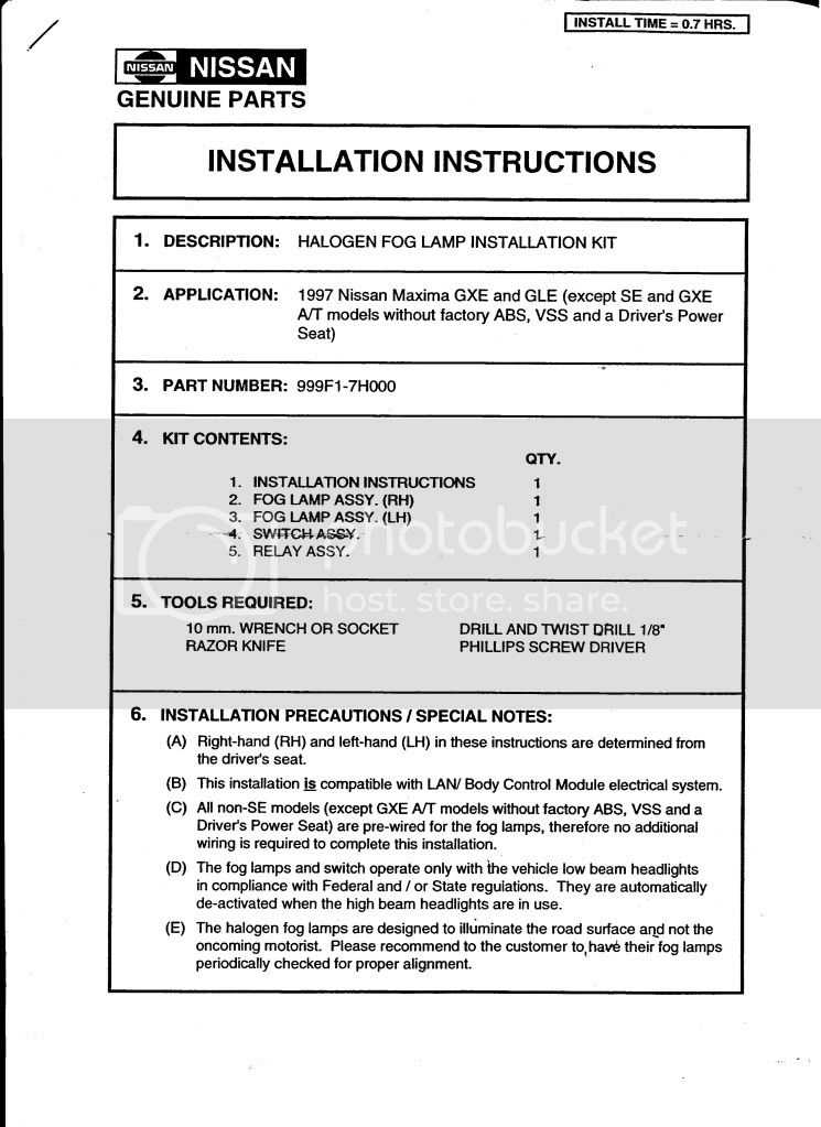 1997 nissan maxima repair manual