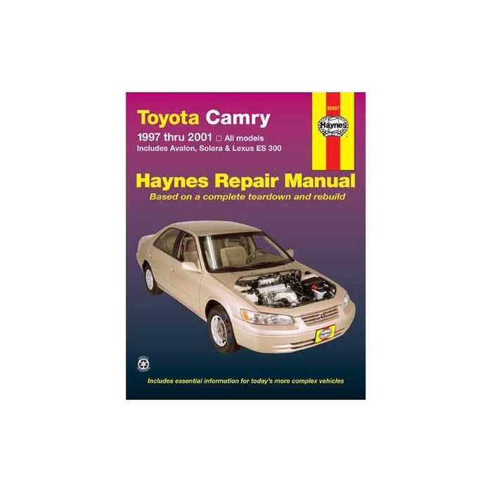 1997 toyota camry repair manual