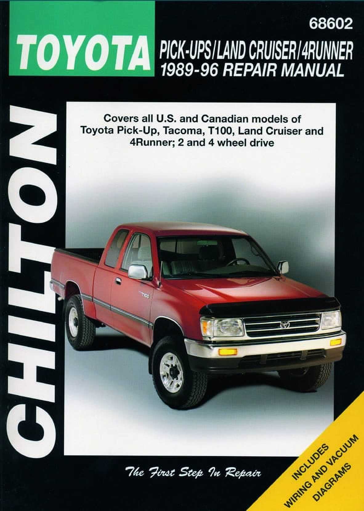 1997 toyota t100 repair manual