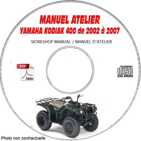 1997 yamaha kodiak 400 4x4 repair manual