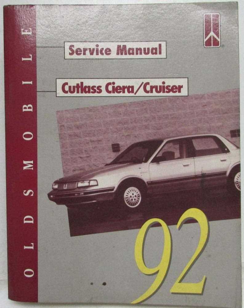 1998 oldsmobile cutlass repair manual