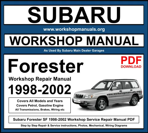 1998 subaru legacy outback repair manual