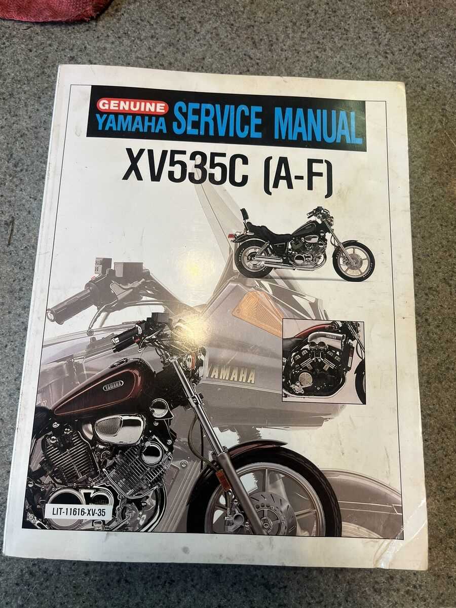 1998 yamaha virago 1100 repair manual