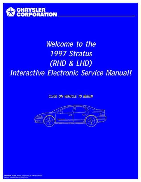 1998 dodge neon repair manual