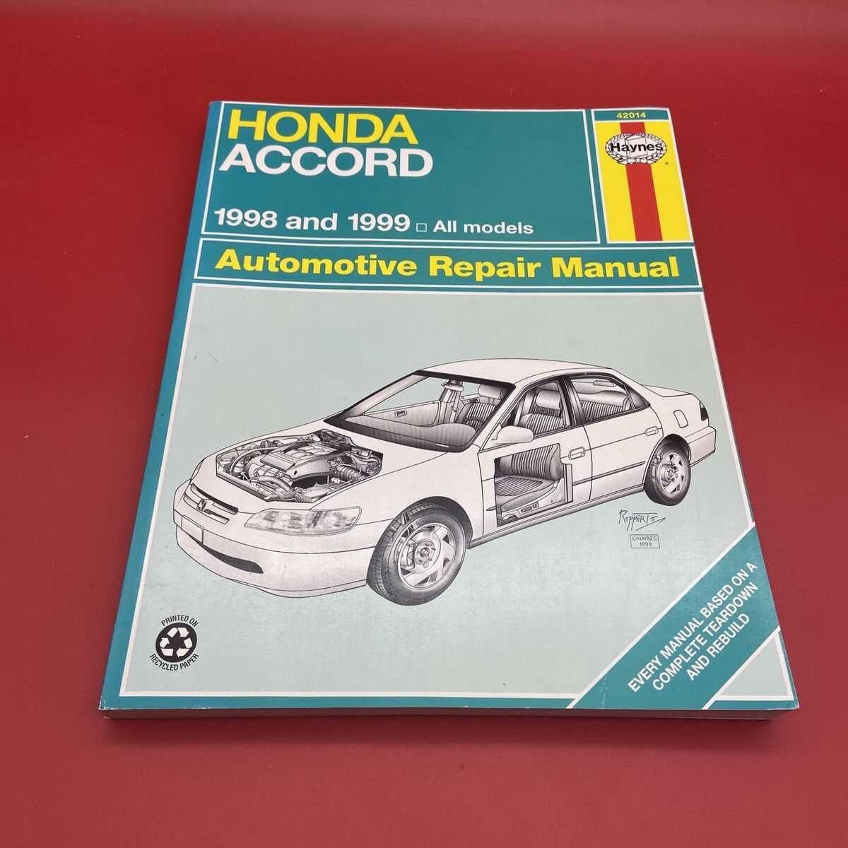 1998 honda accord repair manual