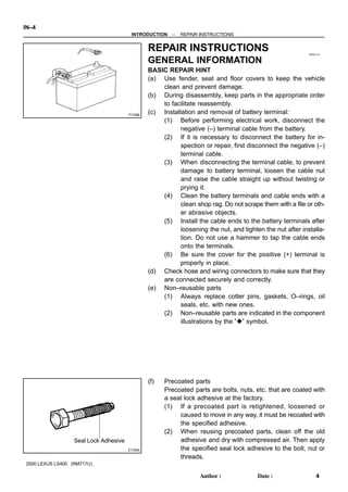 1998 lexus ls400 repair manual