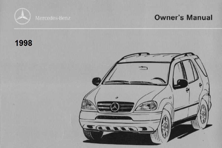 1998 mercedes ml320 repair manual