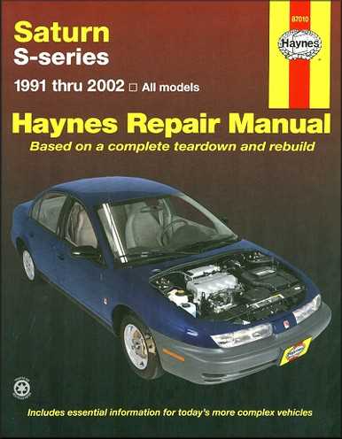 1998 saturn sl2 repair manual