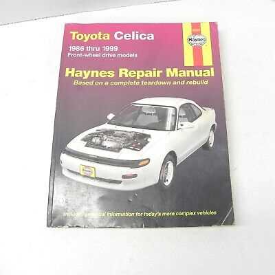 1998 toyota celica repair manual