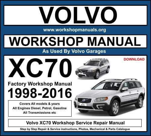 1998 volvo v70 repair manual