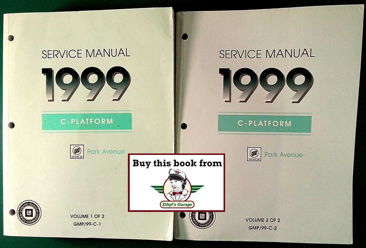 1999 buick park avenue repair manual