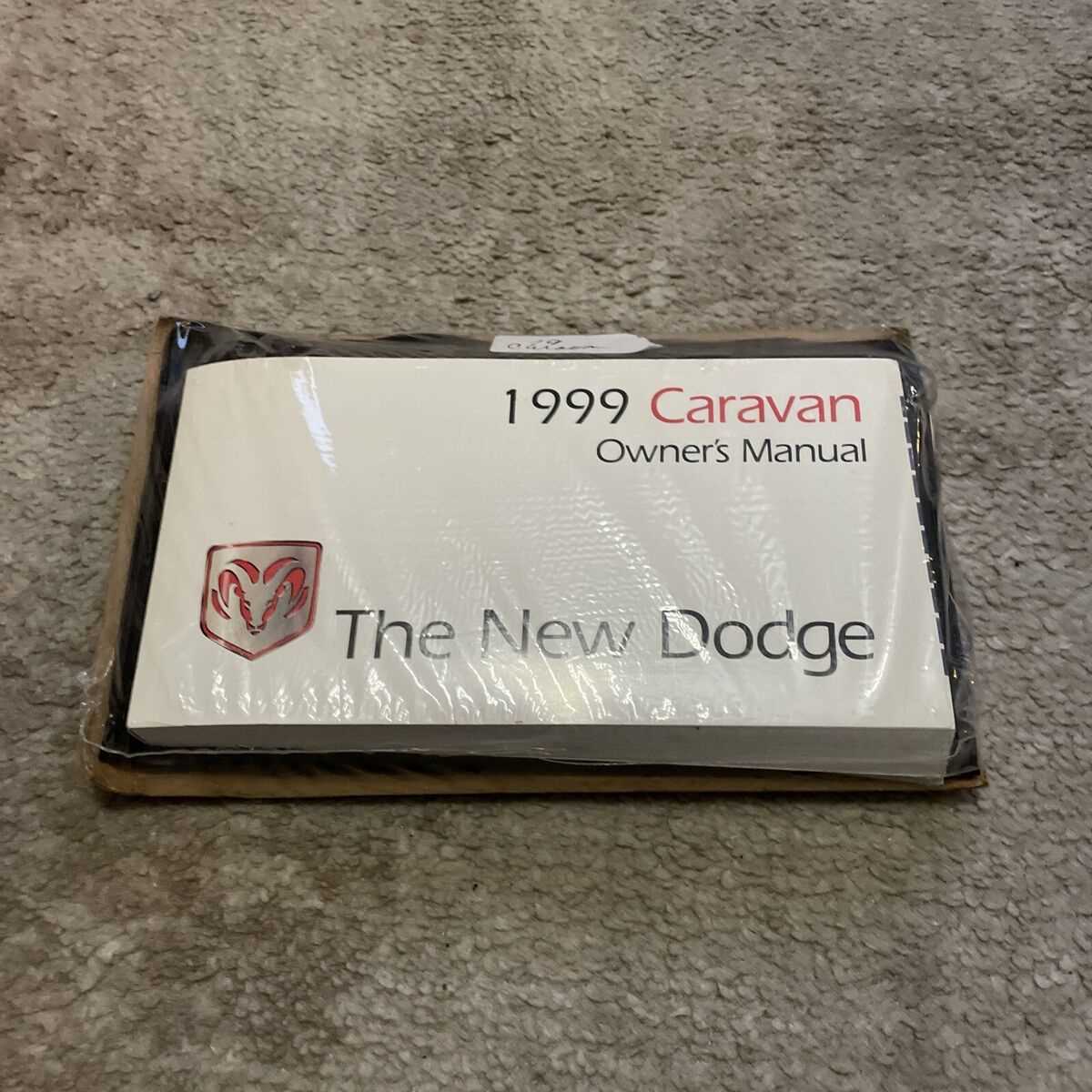 1999 dodge caravan repair manual