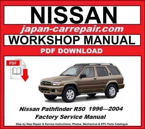 1999 nissan pathfinder repair manual