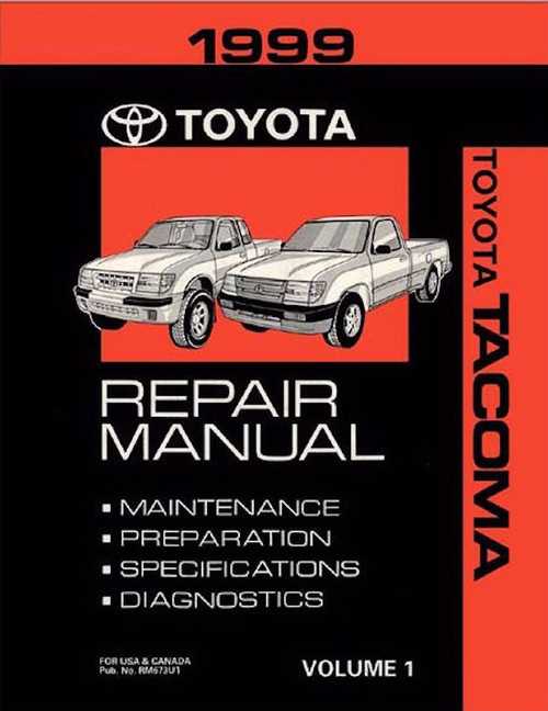 1999 toyota 4runner repair manual