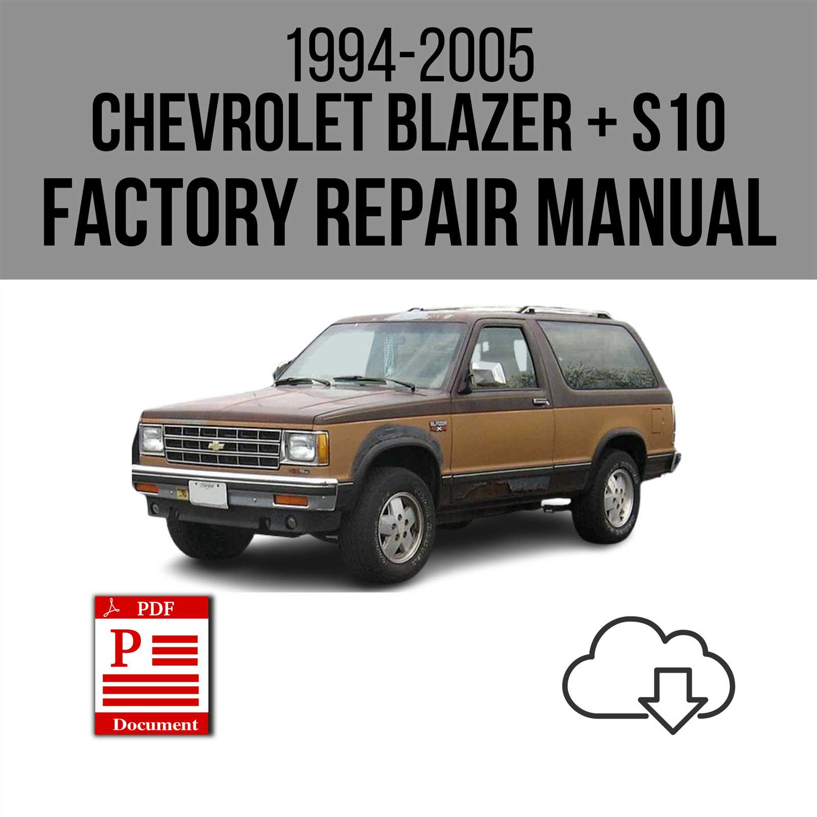 1999 gmc sonoma repair manual