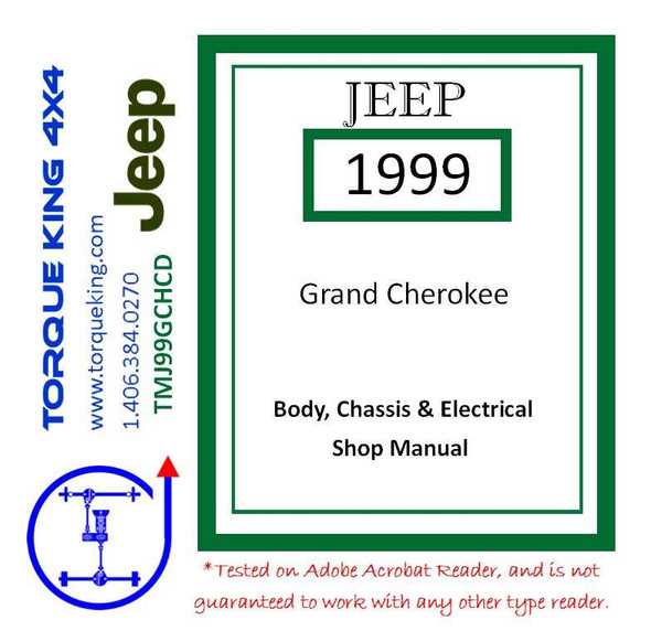 1999 jeep wrangler repair manual