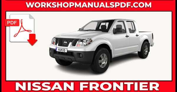 1999 nissan frontier repair manual