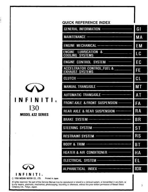 1999 nissan sentra repair manual