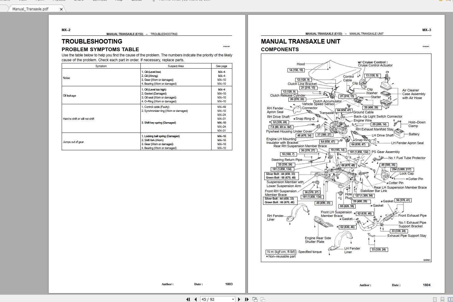 1999 toyota camry repair manual