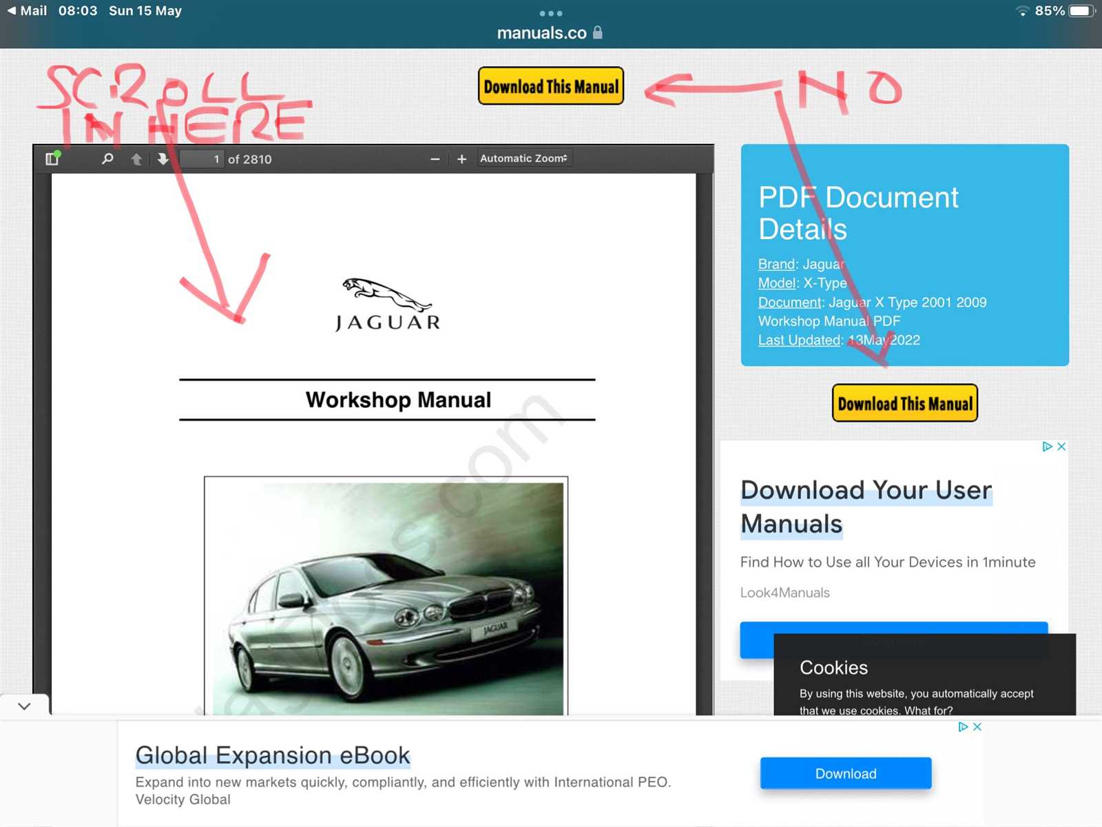 2000 jaguar s type repair manual