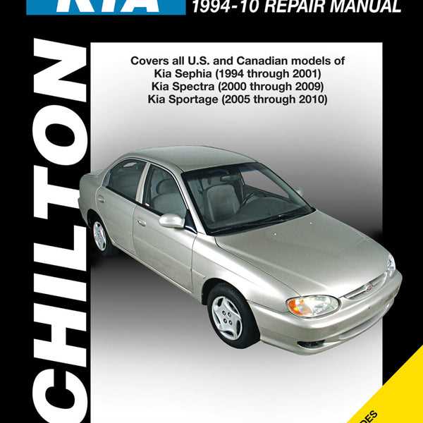 2000 kia sportage repair manual