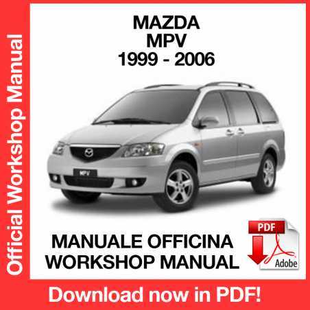 2000 mazda mpv repair manual