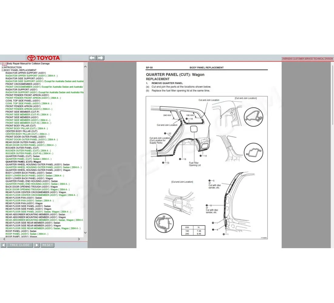 2000 toyota corolla repair manual