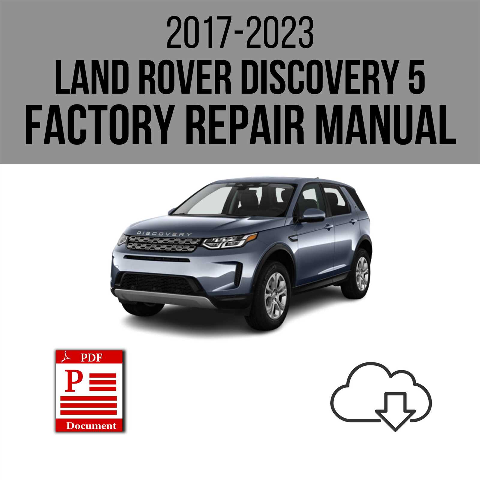 2000 land rover discovery repair manual