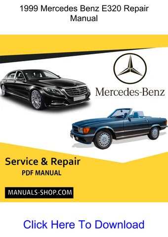 2000 mercedes e320 repair manual