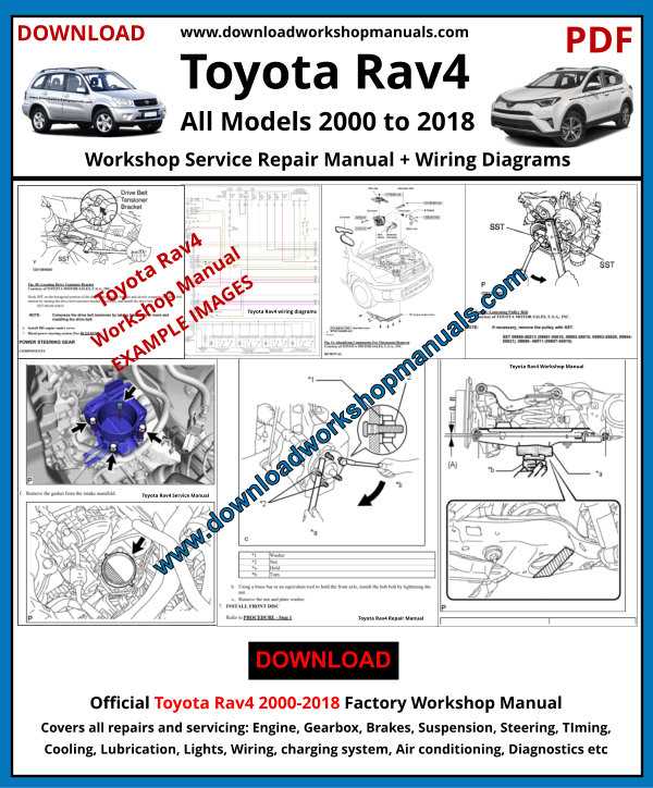 2000 toyota rav4 repair manual