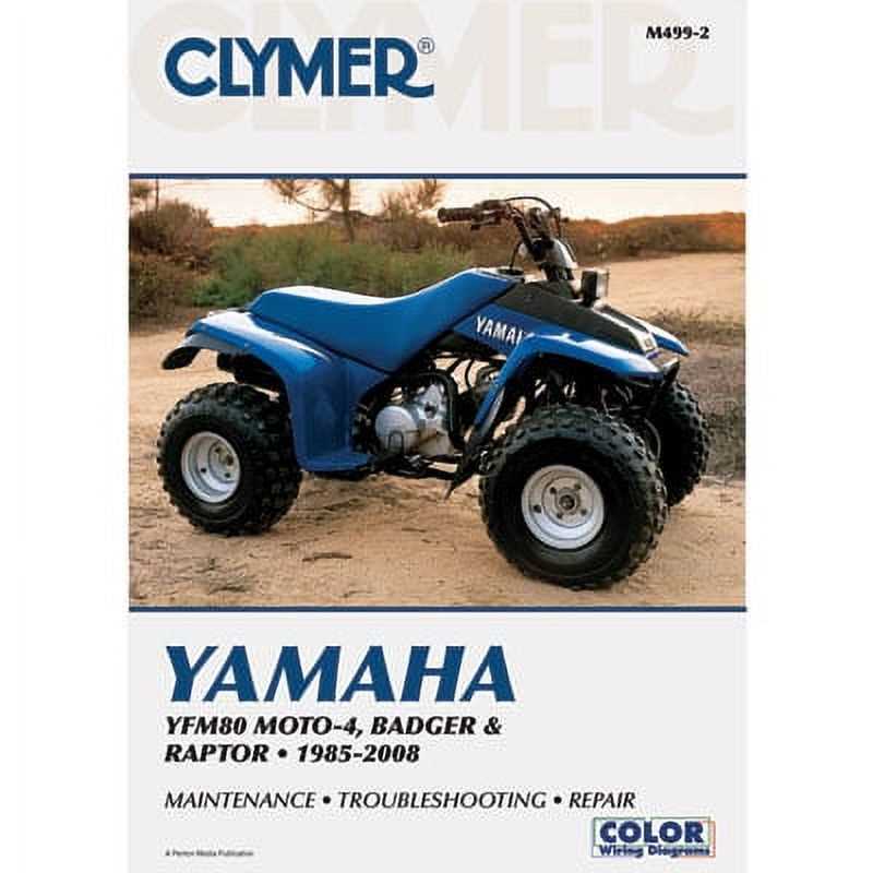 2000 yamaha kodiak repair manual