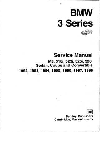 2001 bmw 325i repair manual