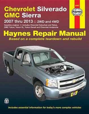 2001 chevy silverado repair manual